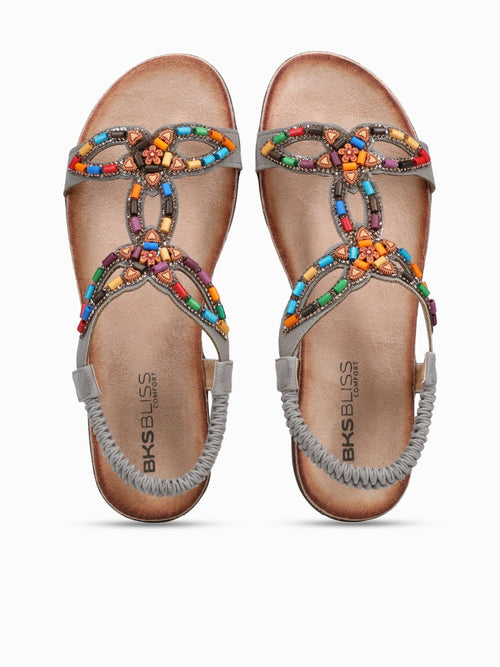 Astrid Grey Smooth Grey / 5 / M