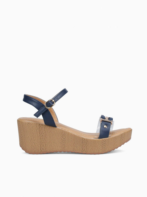 Melanie Navy Clear Navy / 5 / M