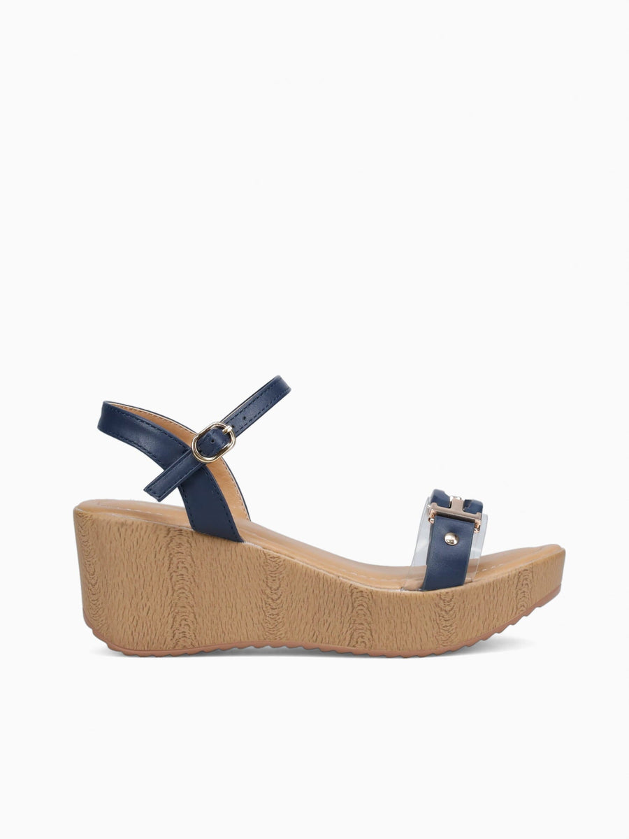 Melanie Navy Clear Navy / 5 / M