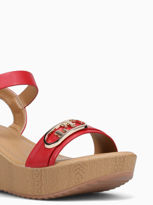 Miranda Red Smooth Red / 5 / M