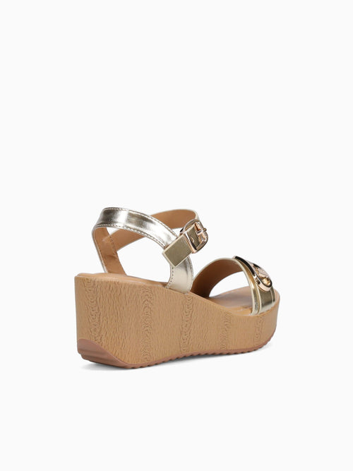 Miranda Gold Metallic Gold / 5 / M