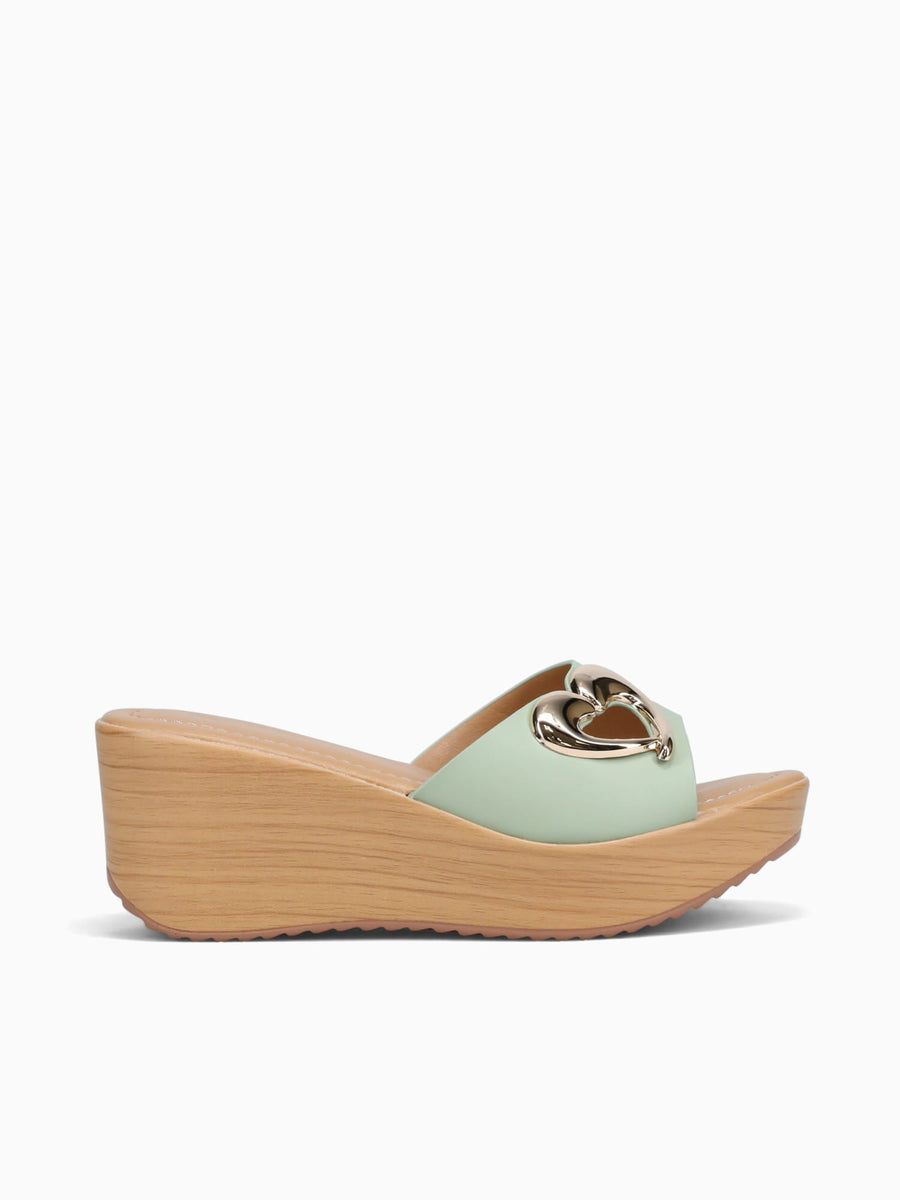 Zinnia Lt. Green Smooth Light Green / 5 / M