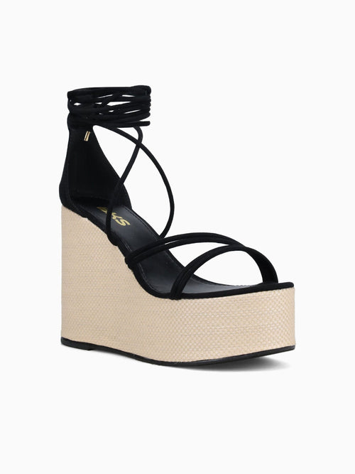 Carminne Preto Suede Black / 5 / M