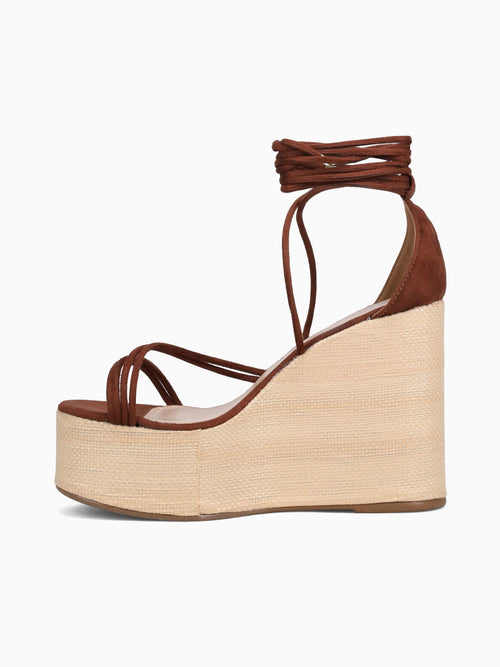 Carminne Café Suede Brown / 5 / M