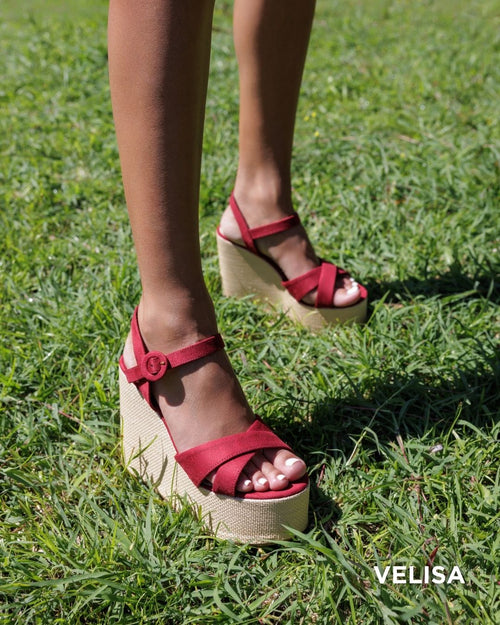 Velisa Bordeaux Suede