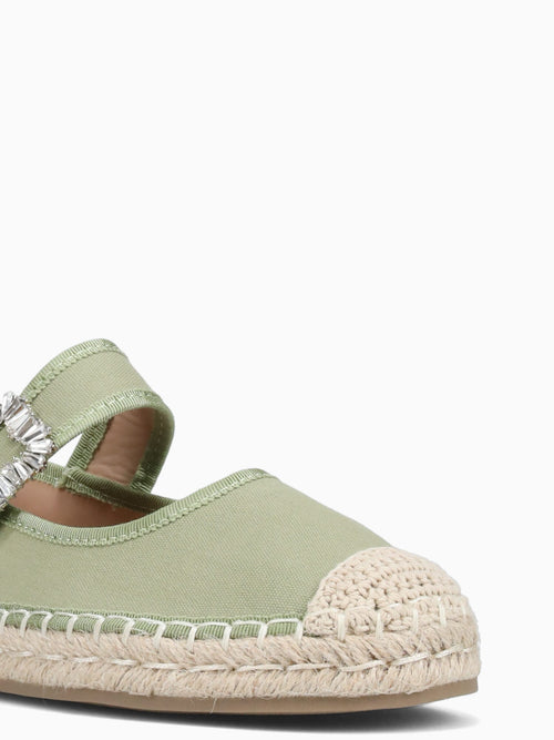 Solaris Olive Green Canvas Green / 5 / M