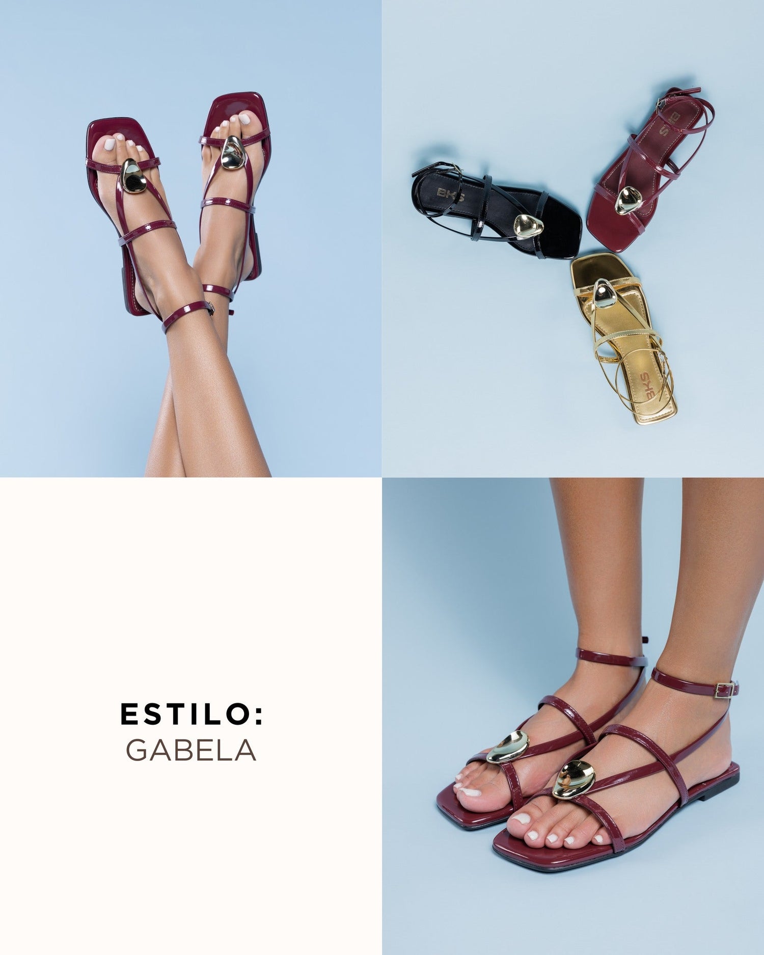 Gabela Preto Verniz