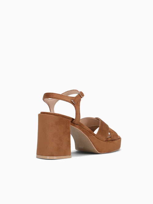 Elizabeth Camel Suede Tan / 5 / M