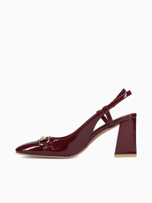 Mallory Burgundy  Patent Wine / 5 / M