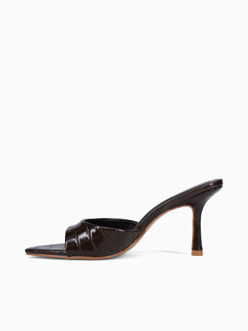 Katje Brown Croco Brown / 5 / M