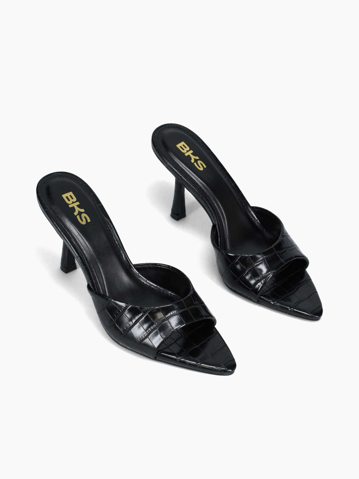 Katje Black Croco Black / 5 / M