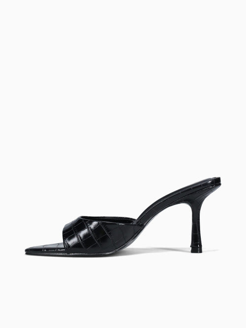 Katje Black Croco Black / 5 / M