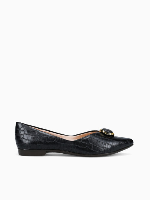 Brendy Preto Croco Black / 5 / M