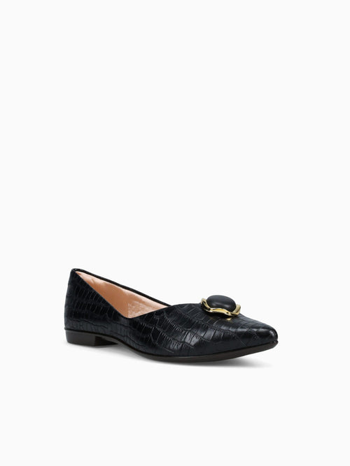 Brendy Preto Croco Black / 5 / M