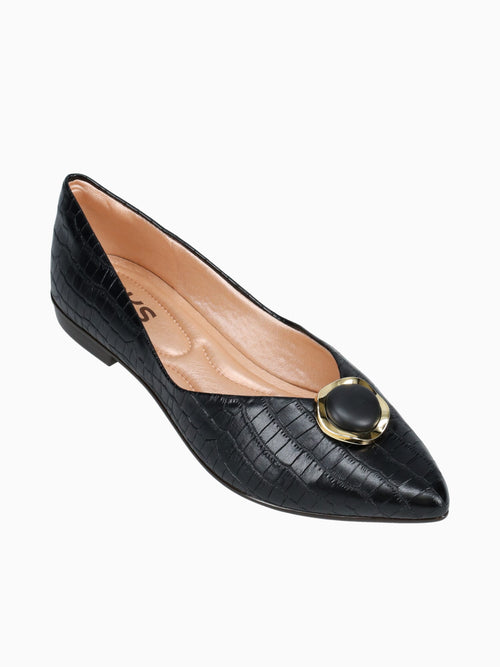 Brendy Preto Croco Black / 5 / M