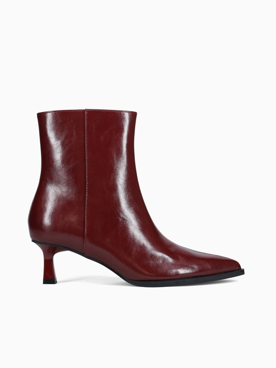 Lace Burgundy Patent Wine / 5 / M