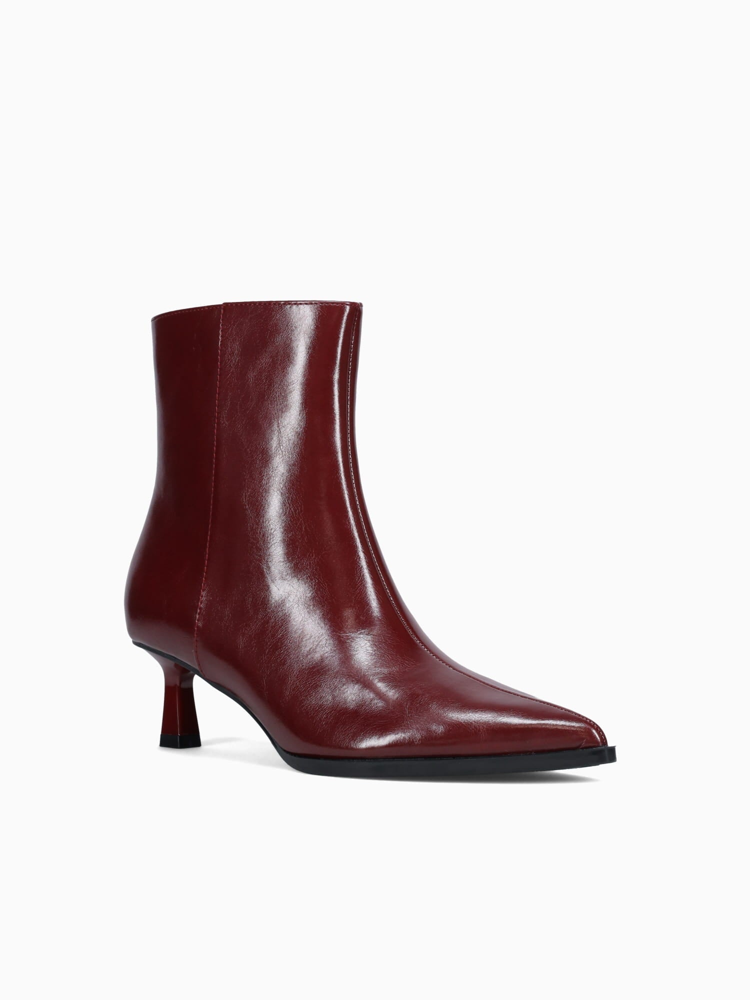 Lace Burgundy Patent Wine / 5 / M