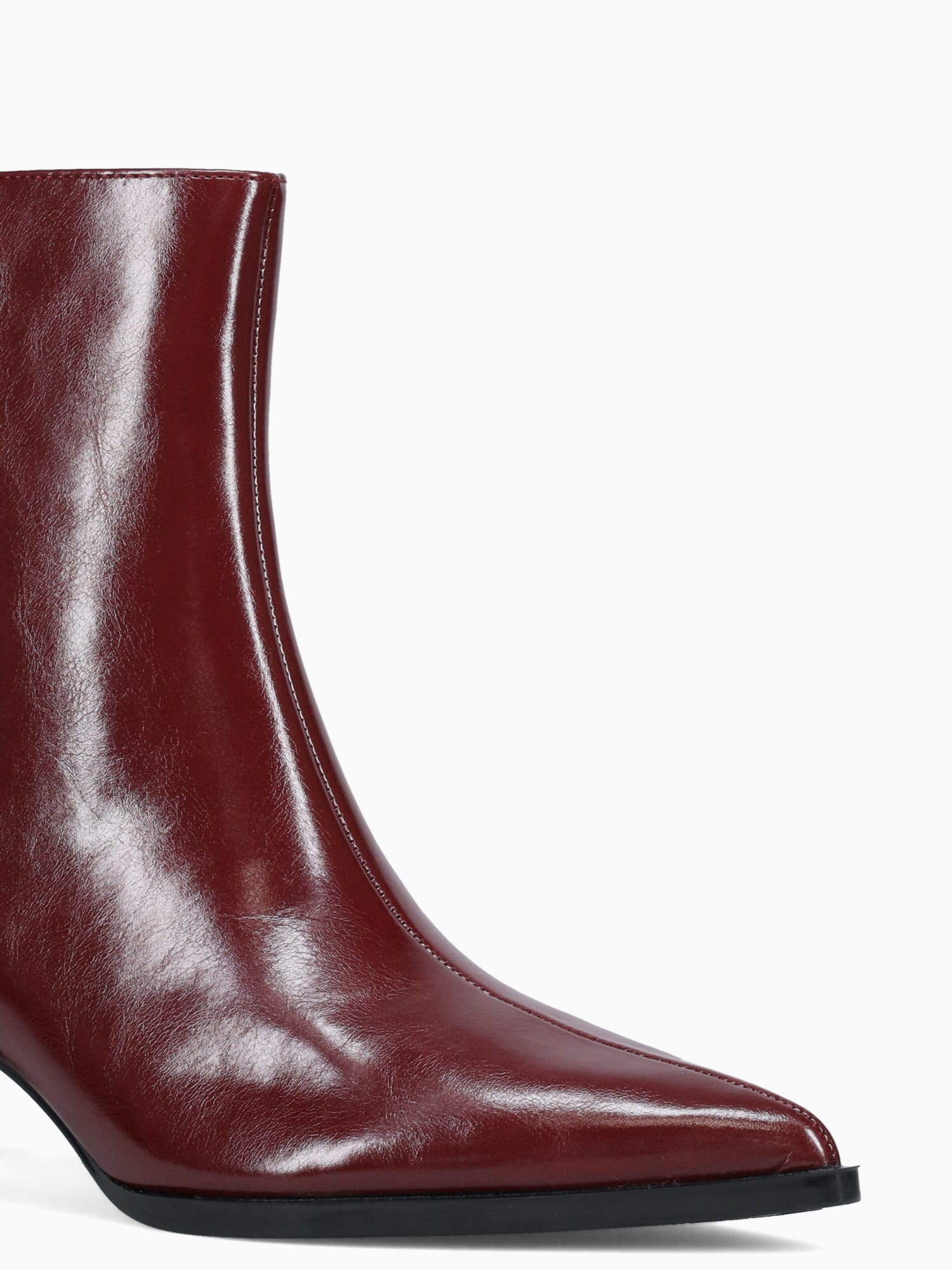 Lace Burgundy Patent Wine / 5 / M