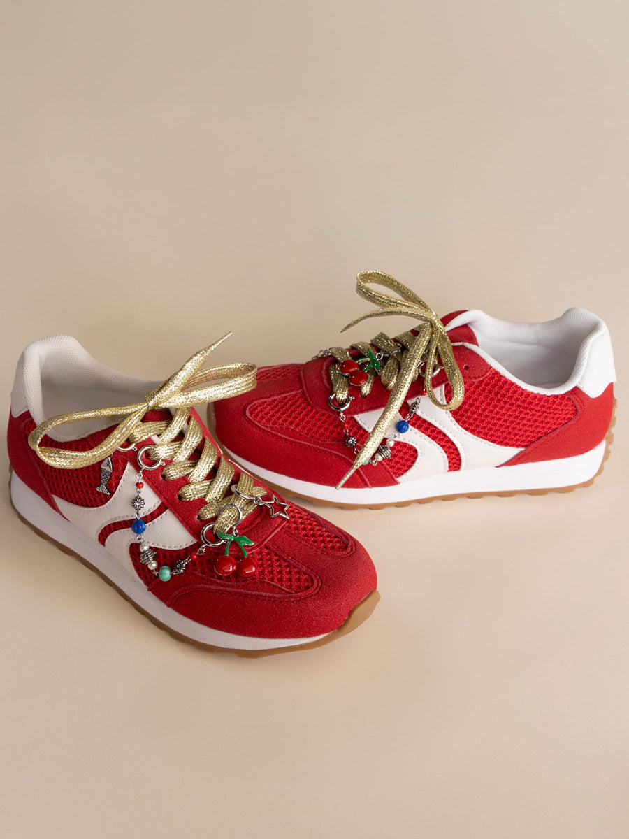 Shoe Lace Party Of Three Met. Multi