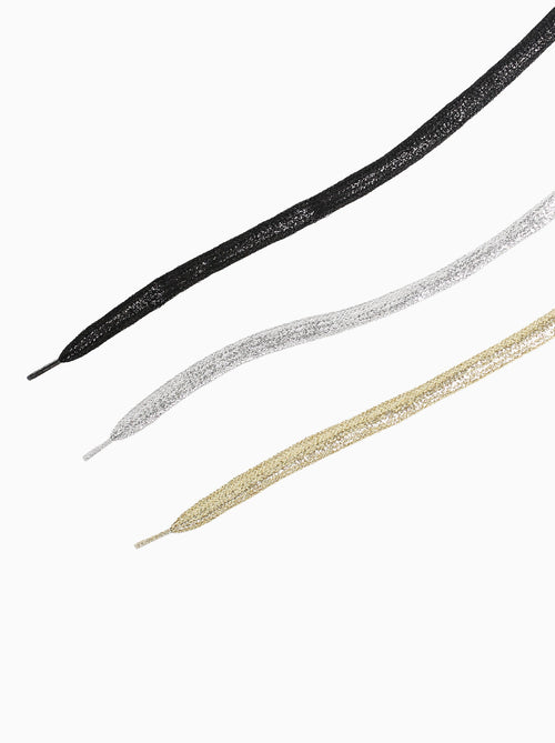 Shoe Lace Party Of Three Met. Multi
