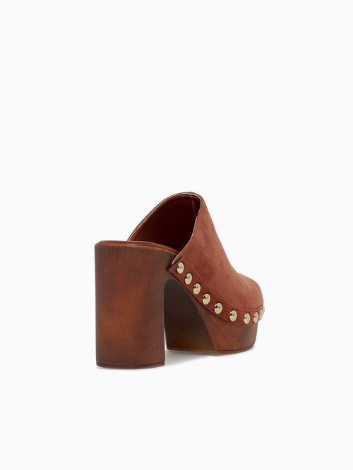 Paulee Brown Suede Dark Brown / 5 / M
