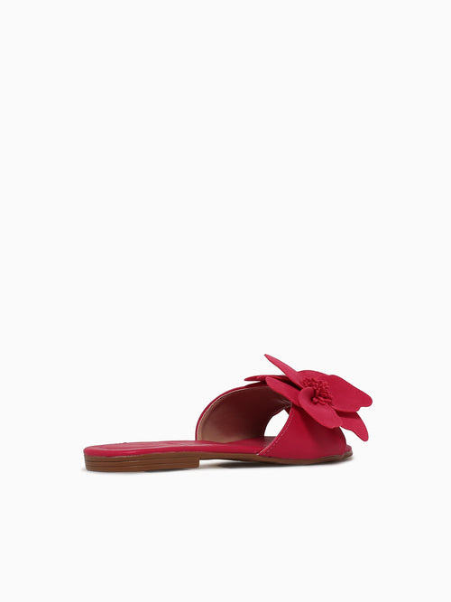 Amapola Magenta Suede Red / 5 / M