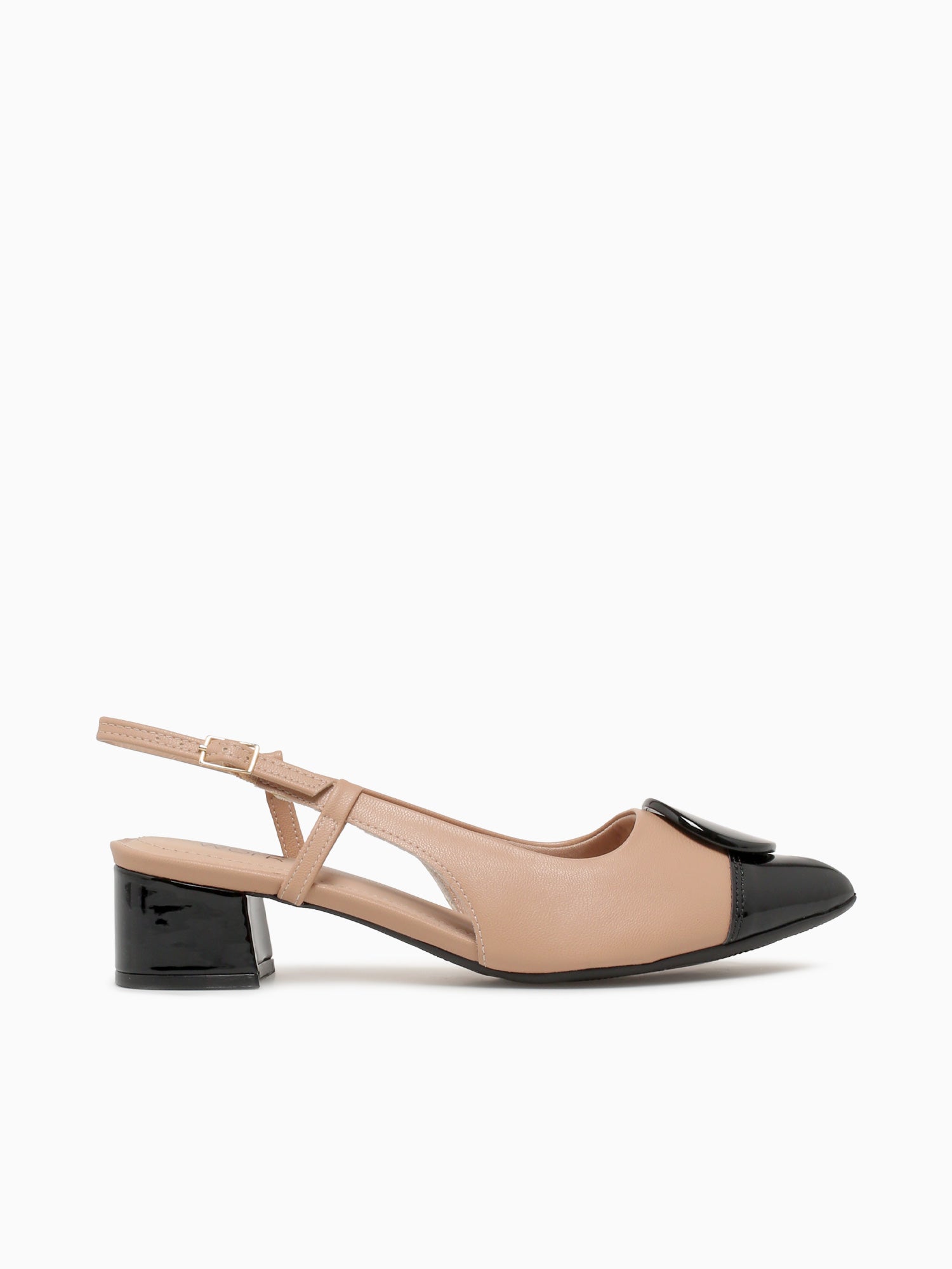 Eugenie Nude  preto napa Beige / 5 / M