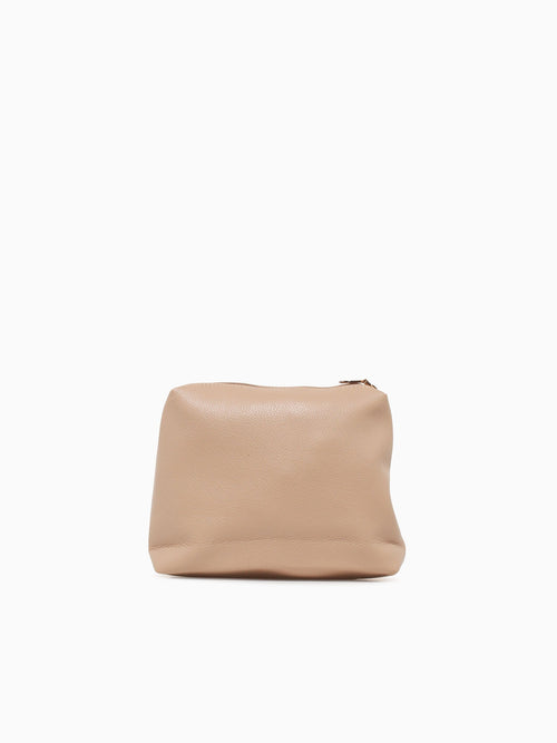 York Shoulder Bag Off White Brown