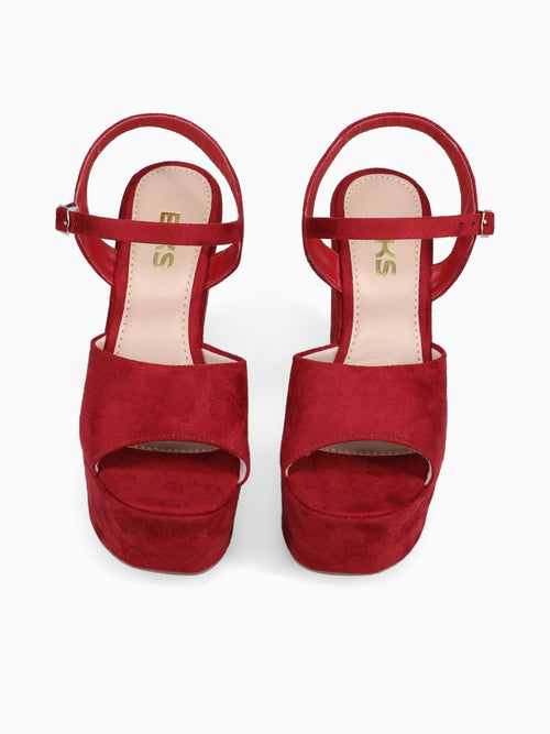 Brette Red Soft Red / 5 / M