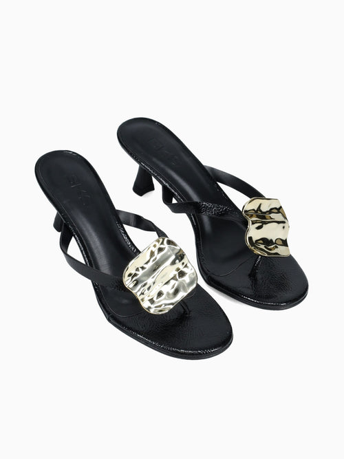 Inaya Preto Verniz Molhado Black / 5 / M