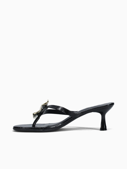 Inaya Preto Verniz Molhado Black / 5 / M