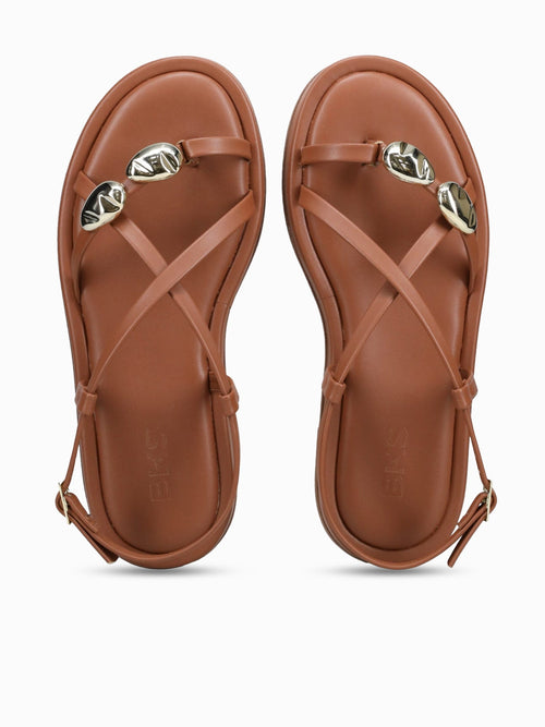 Miley Caramelo Napa Brown / 5 / M