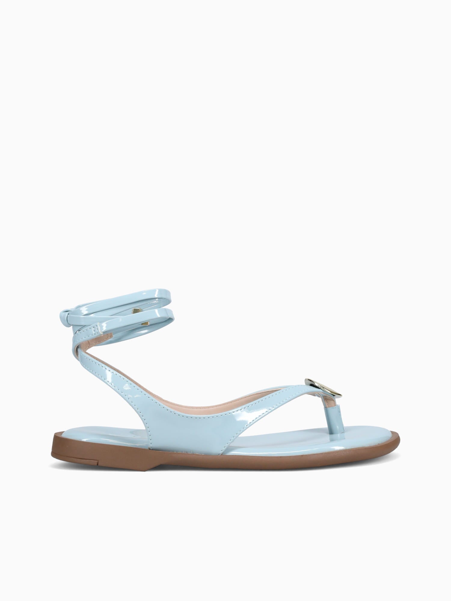 Aubrey Baby Blue Verniz Molhado Light Blue / 5 / M