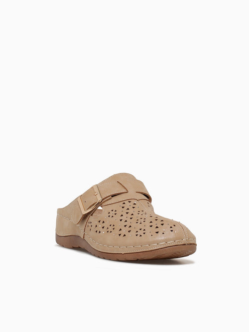 Heleina Taupe Smooth Taupe / 5 / M