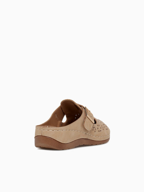 Heleina Taupe Smooth Taupe / 5 / M