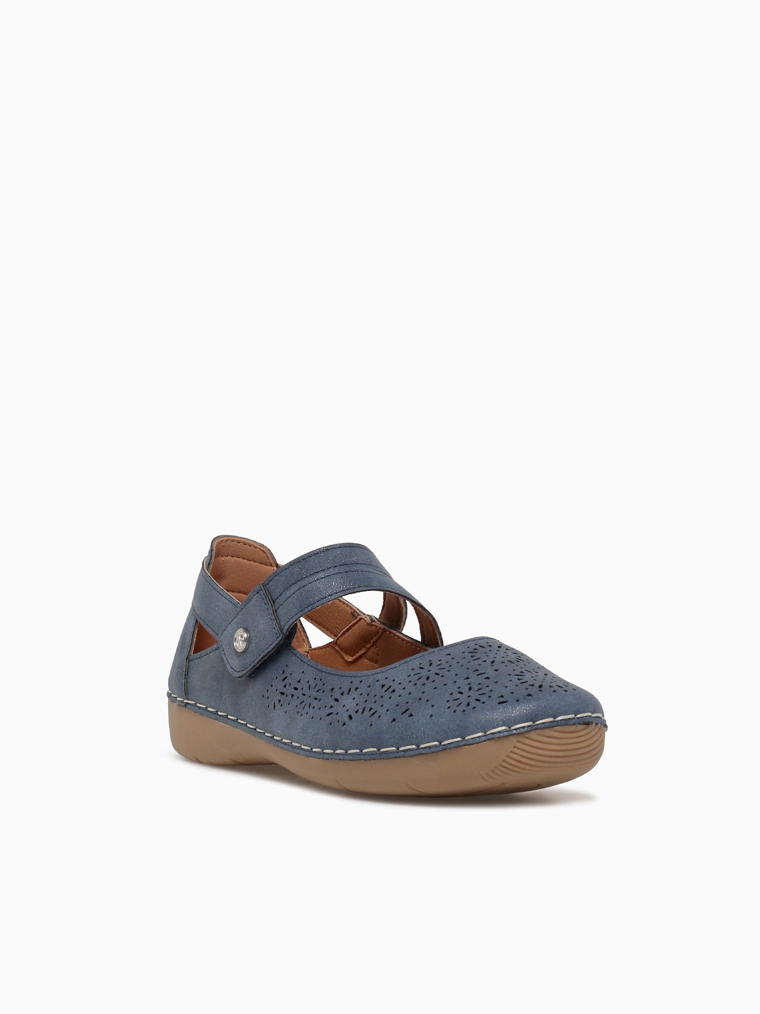 Itzel Navy Smooth Navy / 5 / M