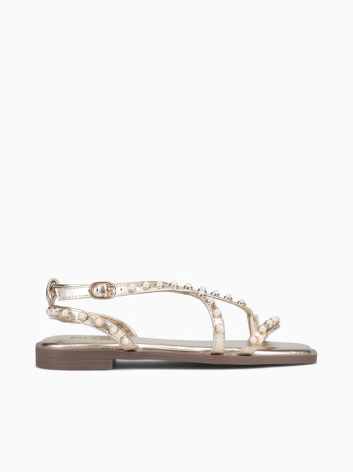 Julieane Gold Metallic Gold / 5 / M
