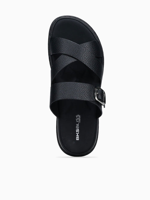 Madison Black Smooth Black / 5 / M