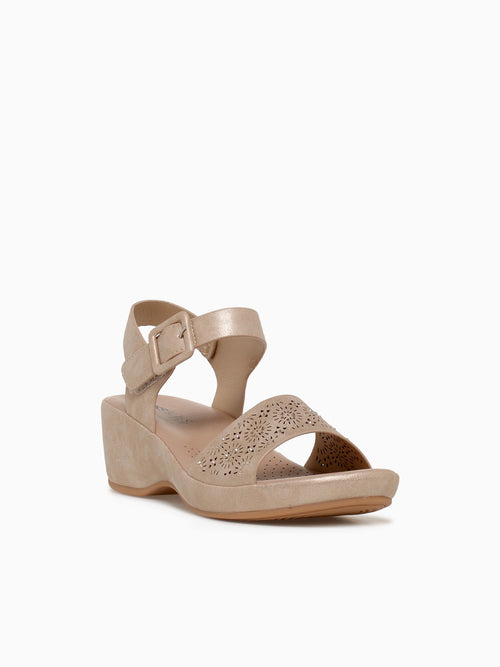 Nala Light Gold Metallic Gold / 5 / M