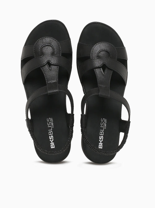 Olivia Black Smooth Black / 5 / M