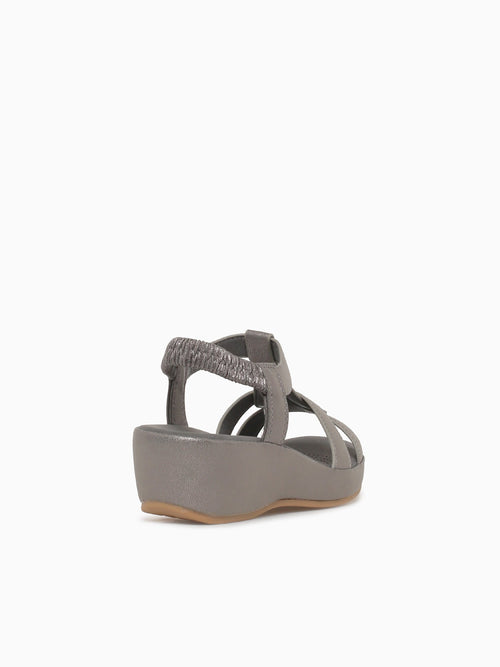 Olivia Pewter Metallic Pewter / 5 / M