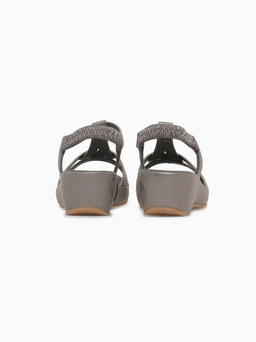 Olivia Pewter Metallic Pewter / 5 / M