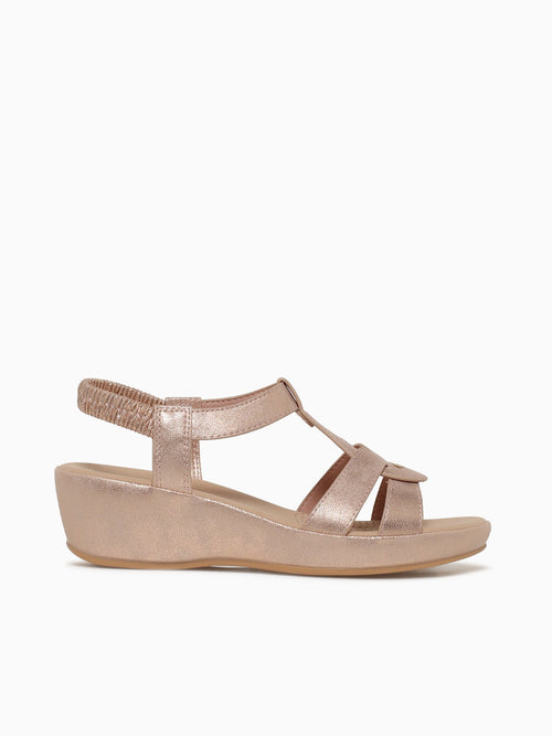 Olivia Rose Gold Metallic Rose Gold / 5 / M