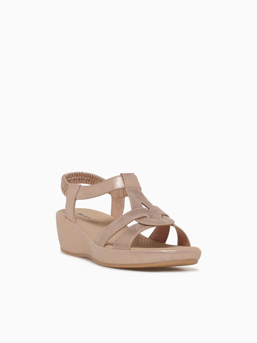 Olivia Rose Gold Metallic Rose Gold / 5 / M