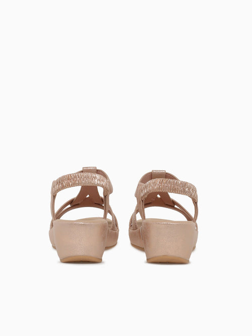 Olivia Rose Gold Metallic Rose Gold / 5 / M