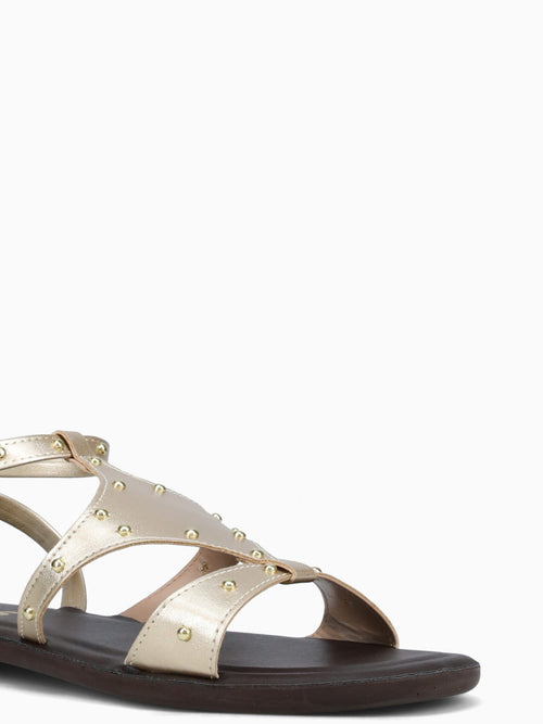 Aphrodite Ouro Metallic Gold / 5 / M
