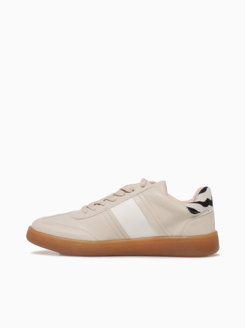 Whitney Beige White Smooth Beige / 5 / M