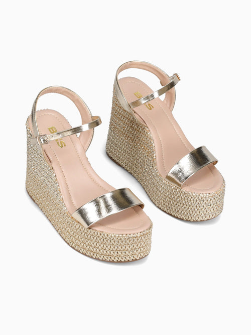 Zane Ouro Metallic Gold / 5 / M