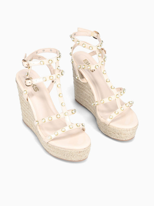 Eliza Beige Patent Beige / 5 / M