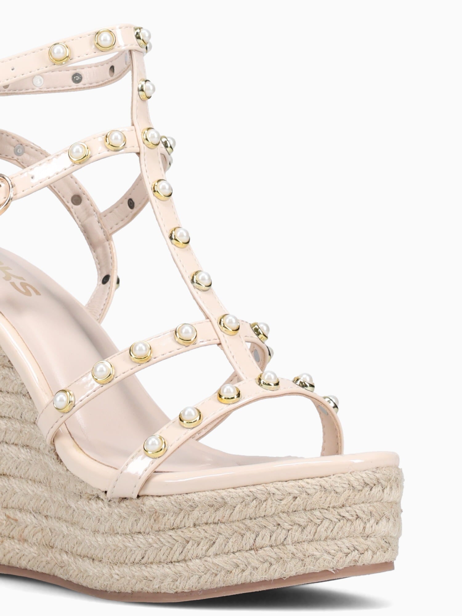 Eliza Beige Patent Beige / 5 / M